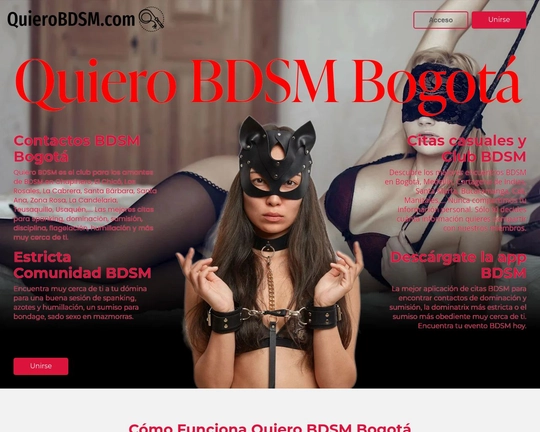 Quiero BDSM Bogotá Logo