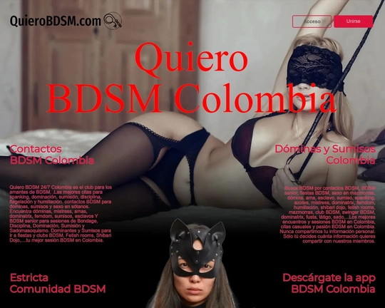 Quiero BDSM Colombia Logo